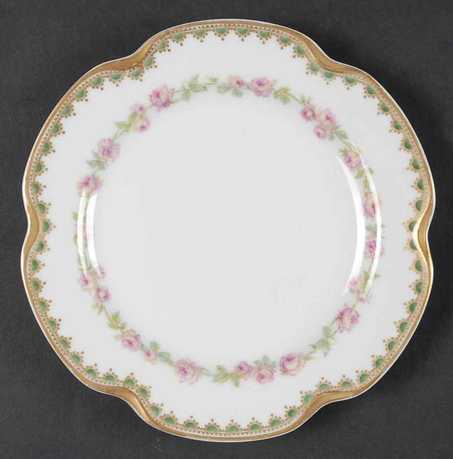 Schleiger 526a Bread & Butter Plate by Haviland-1