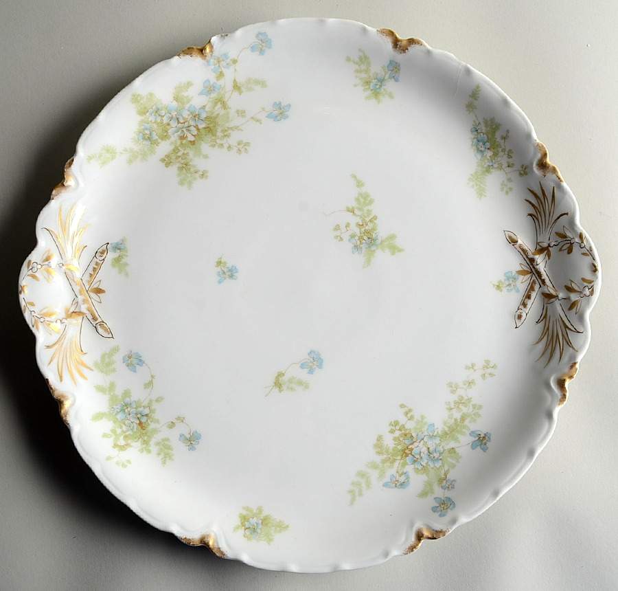 Schleiger 52b 13" Chop Plate (Round Platter) by Haviland-1
