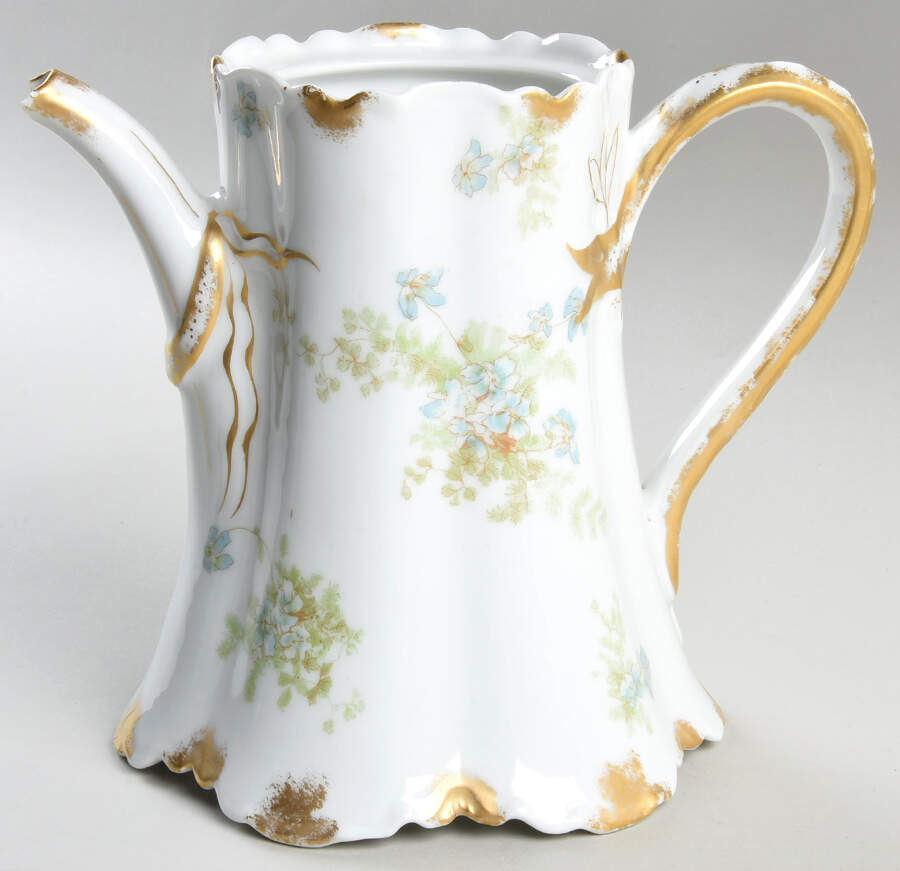 Schleiger 52b Teapot No Lid by Haviland-1