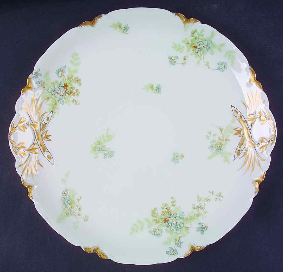 Schleiger 52b 11" Chop Plate (Round Platter) by Haviland-1