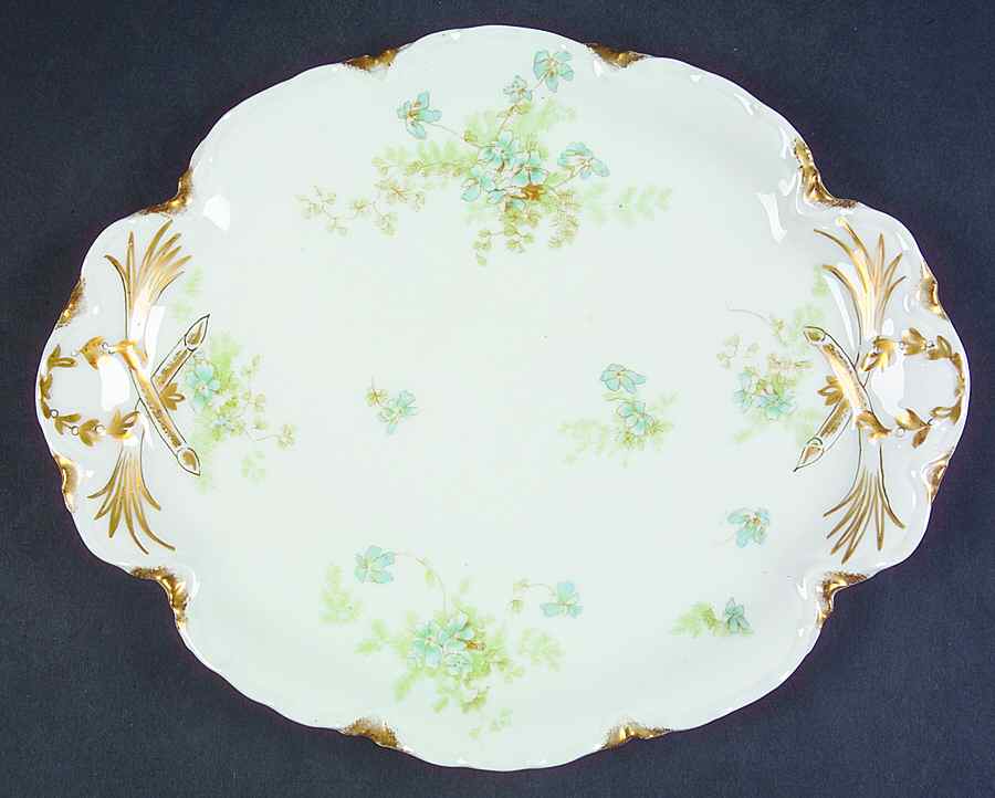 Schleiger 52b 10" Sandwich Tray by Haviland-1