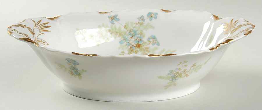 Schleiger 52b 10" Oval Vegetable Bowl by Haviland-1