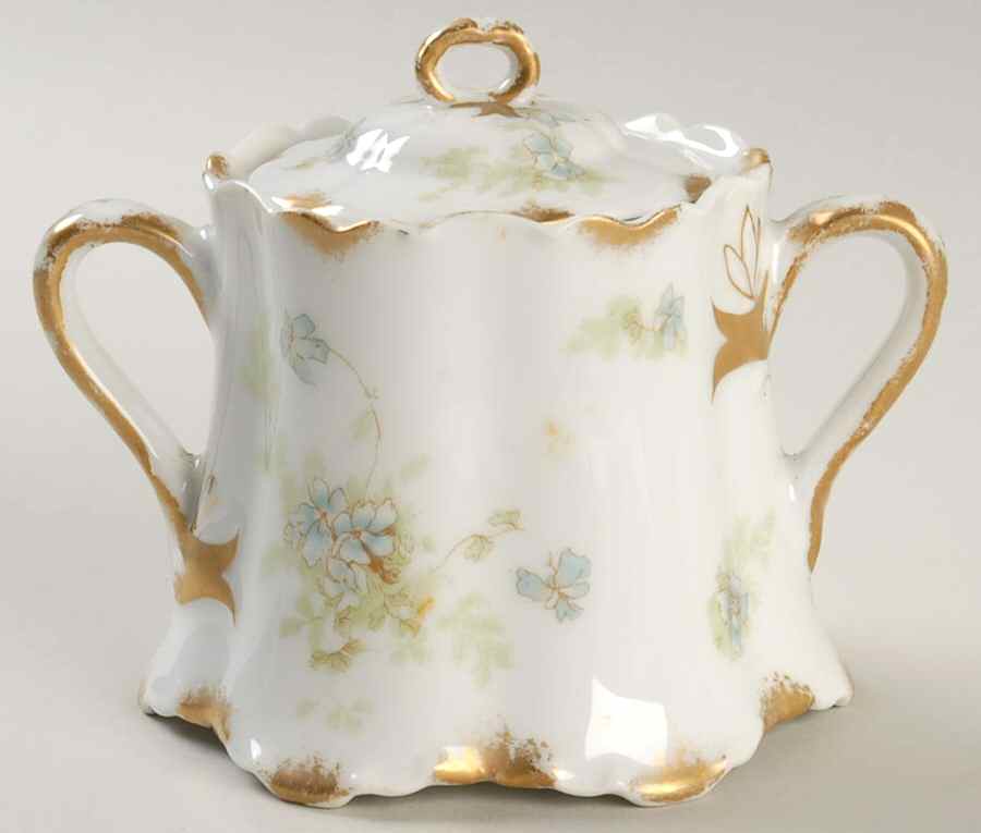 Schleiger 52b Sugar Bowl & Lid by Haviland-1