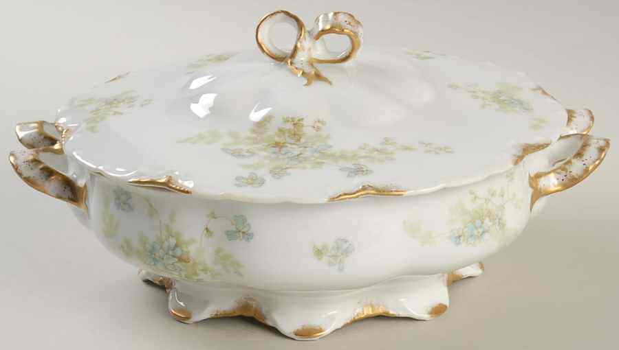 Schleiger 52b Round Covered Vegetable by Haviland-1