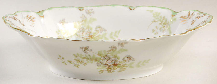 Schleiger 52C 10" Oval Vegetable Bowl by Haviland-1