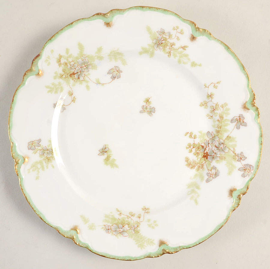 Schleiger 52C Luncheon Plate by Haviland-1