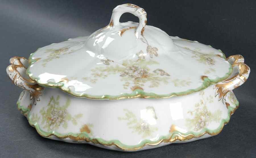 Schleiger 52C Round Covered Vegetable by Haviland-1