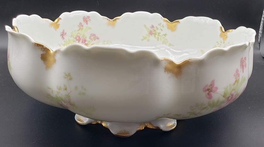 Schleiger 52D 9" Salad Serving Bowl by Haviland-1
