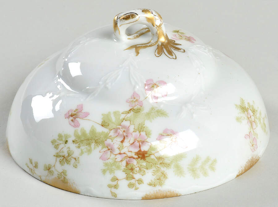 Schleiger 52D Lid for Round Butter by Haviland-1