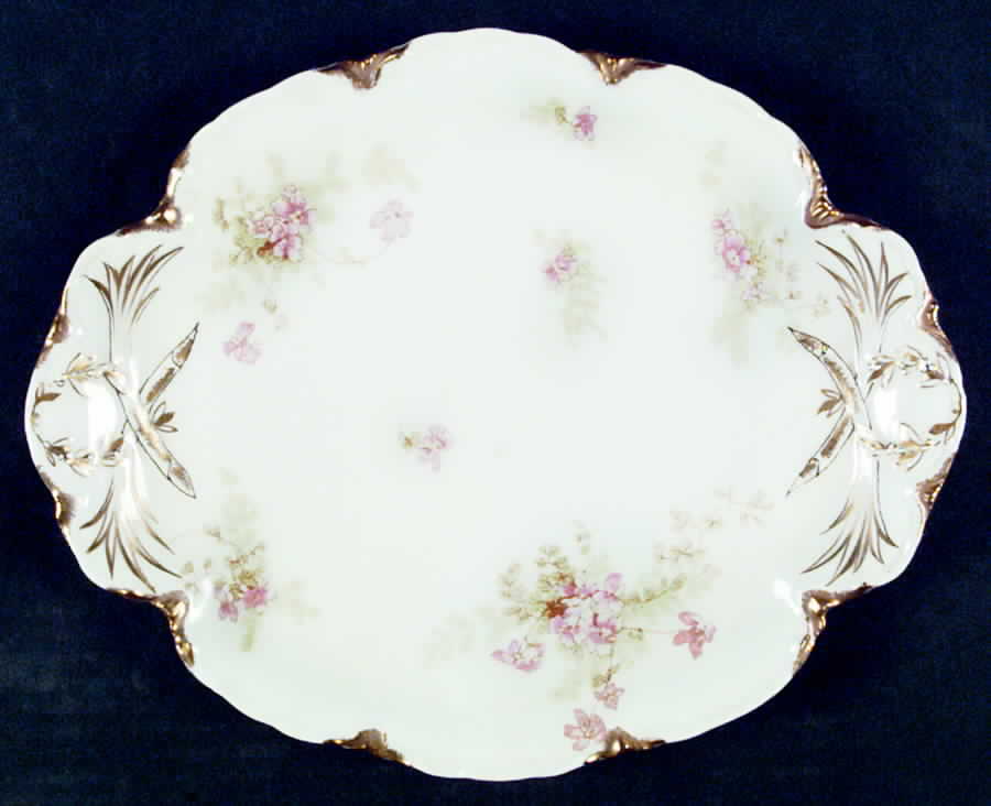 Schleiger 52D Handled Cake Plate by Haviland-1
