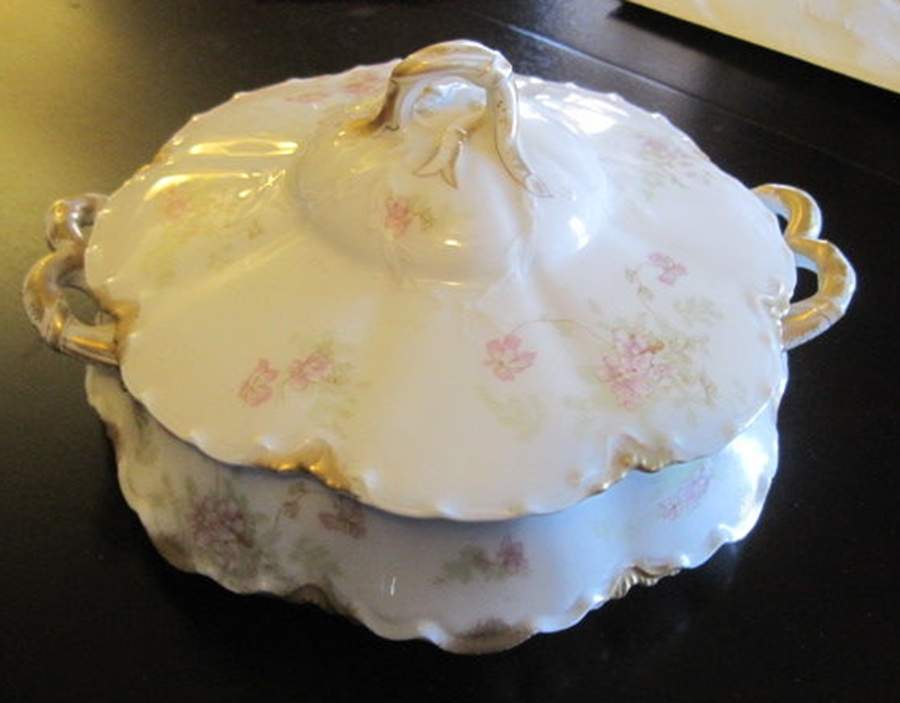 Schleiger 52D Round Covered Vegetable by Haviland-1
