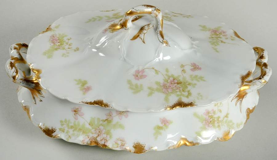 Schleiger 52D Oval Covered Vegetable by Haviland-1