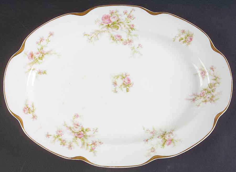 Schleiger 53 11" Oval Serving Platter by Haviland-1