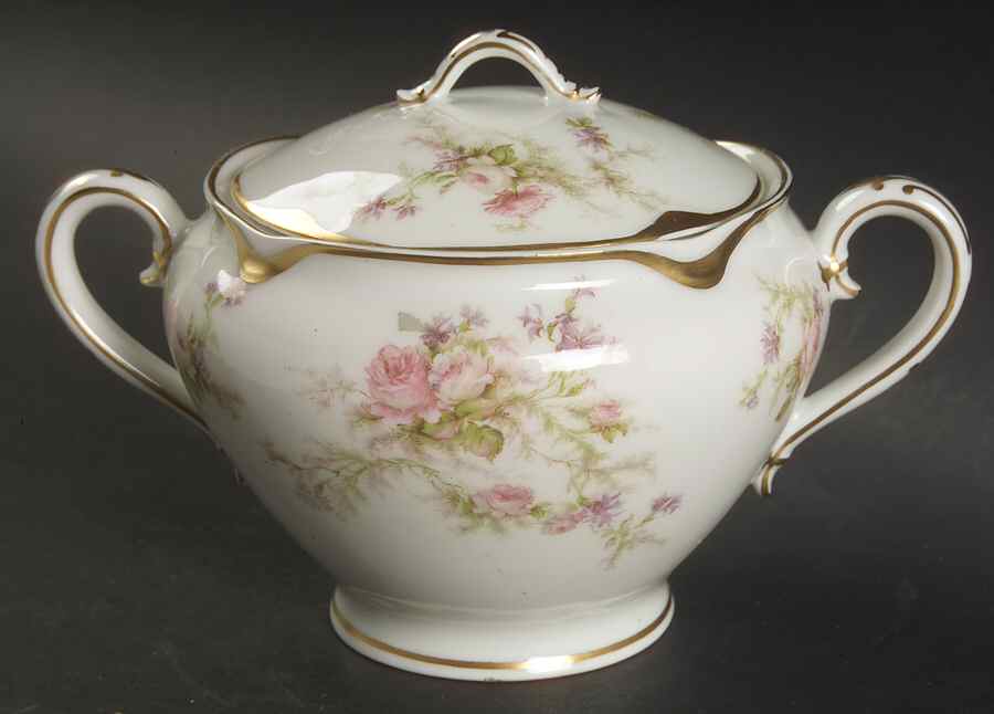 Schleiger 53 Sugar Bowl & Lid by Haviland-1