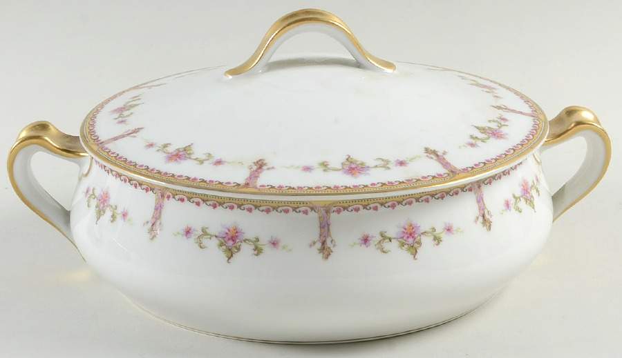 Schleiger 537 Round Covered Vegetable by Haviland-1