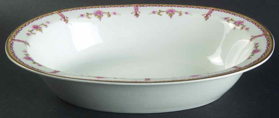 Schleiger 537 10" Oval Vegetable Bowl by Haviland-1