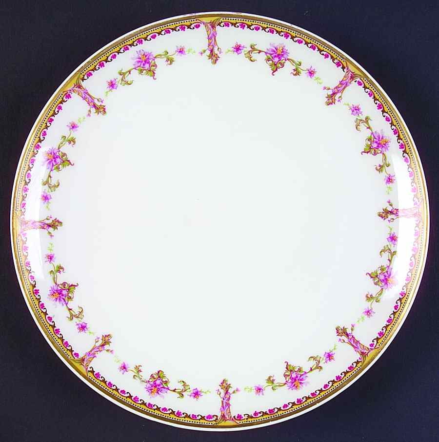 Schleiger 537 Coupe Salad Plate by Haviland-1