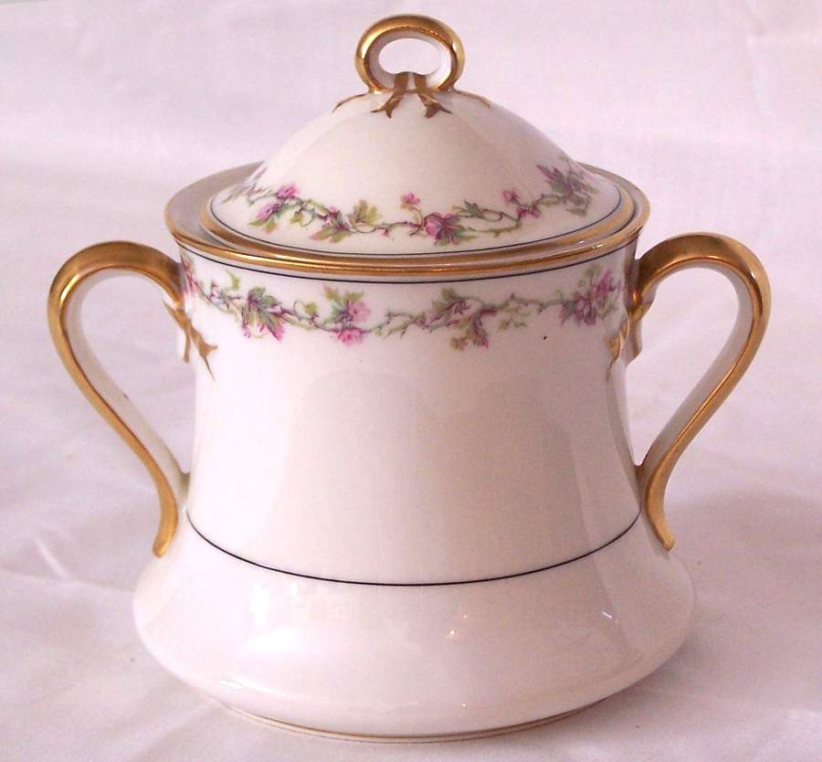 Schleiger 538 Sugar Bowl & Lid by Haviland-1