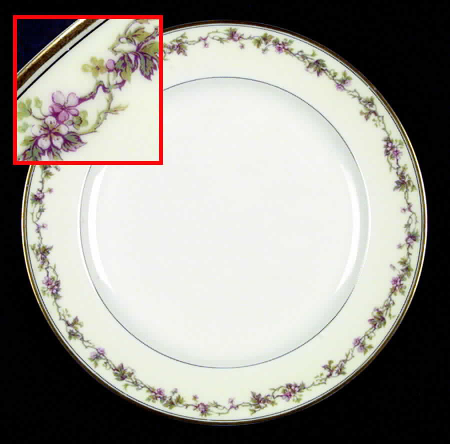 Schleiger 538 Dinner Plate by Haviland-1