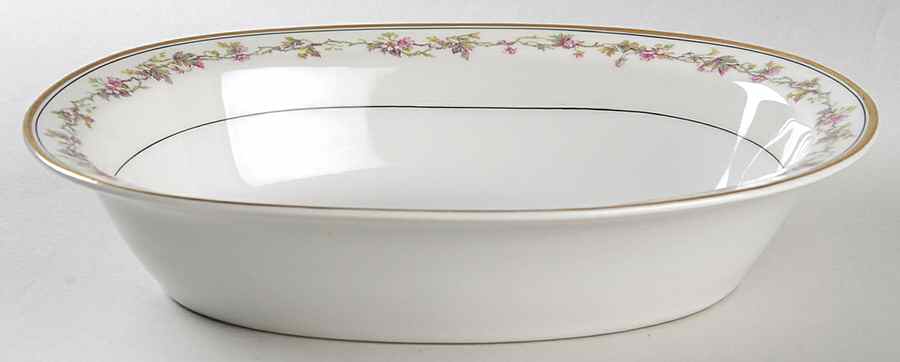Schleiger 538 10" Oval Vegetable Bowl by Haviland-1