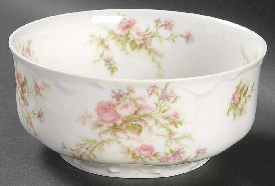 Schleiger 53B Cranberry Bowl by Haviland-1