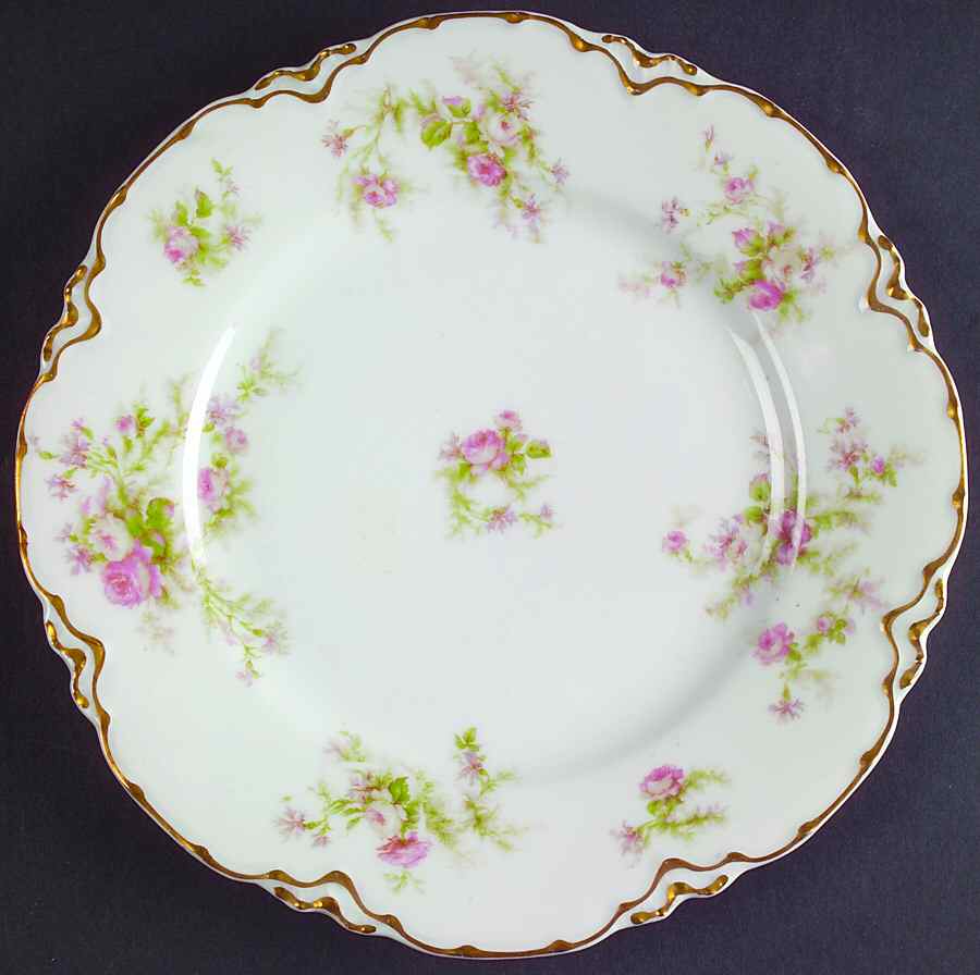 Schleiger 53h Luncheon Plate by Haviland-1