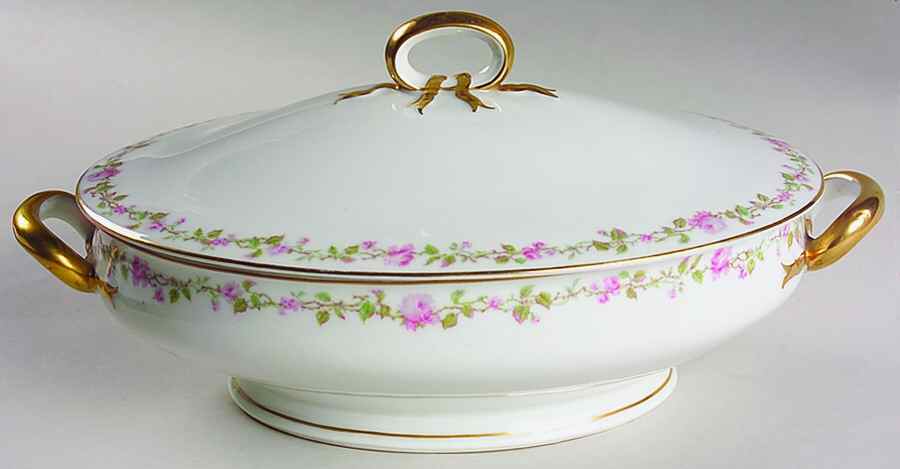 Schleiger 542 Oval Covered Vegetable by Haviland-1