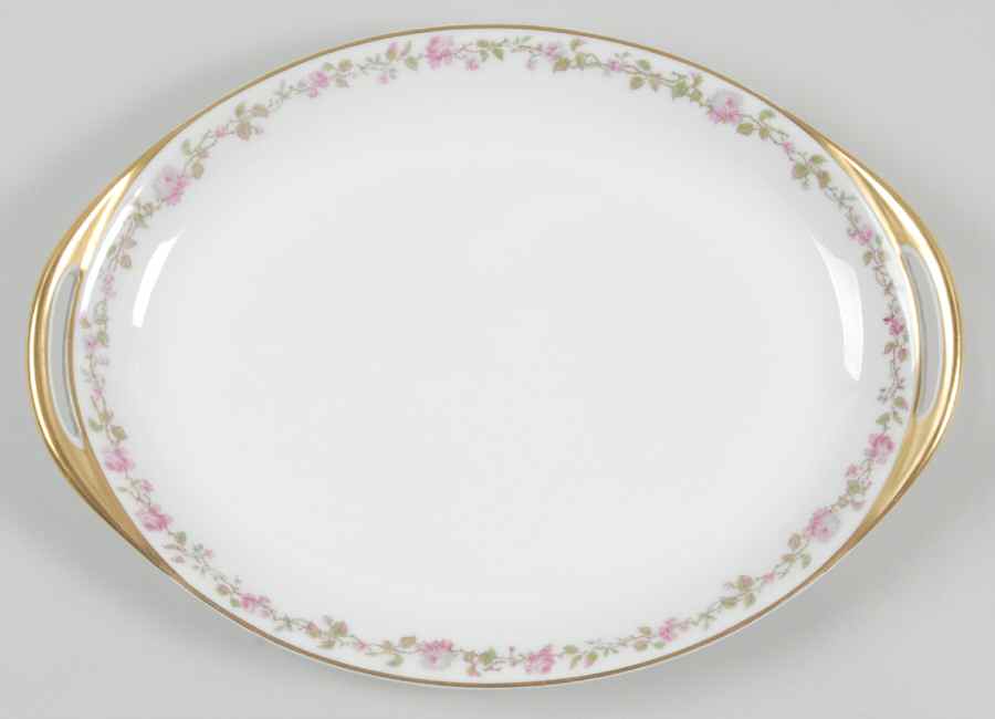 Schleiger 542 11" Oval Serving Platter by Haviland-1