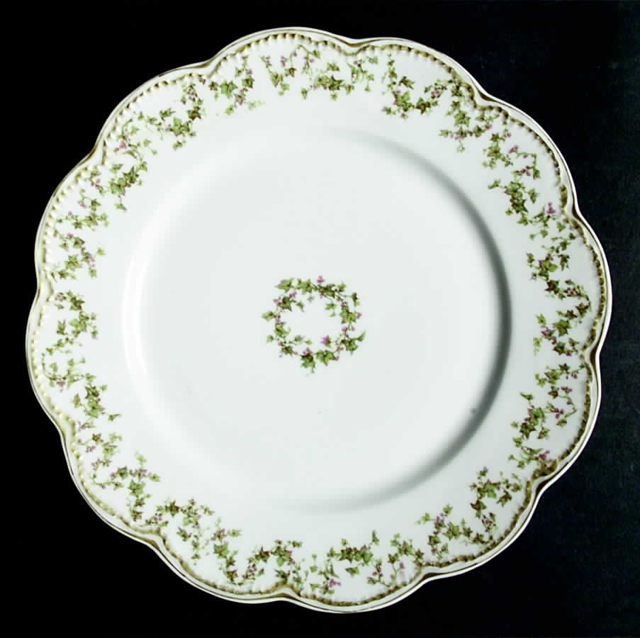 Schleiger 543 Dinner Plate by Haviland-1