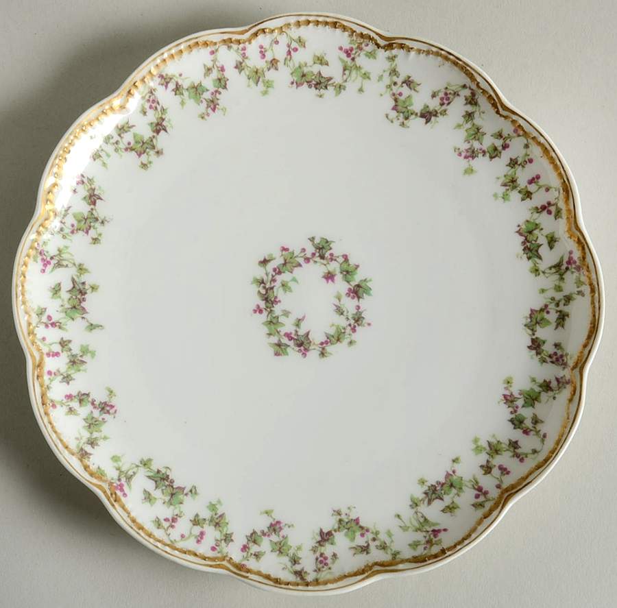 Schleiger 543 Coupe Salad Plate by Haviland-1