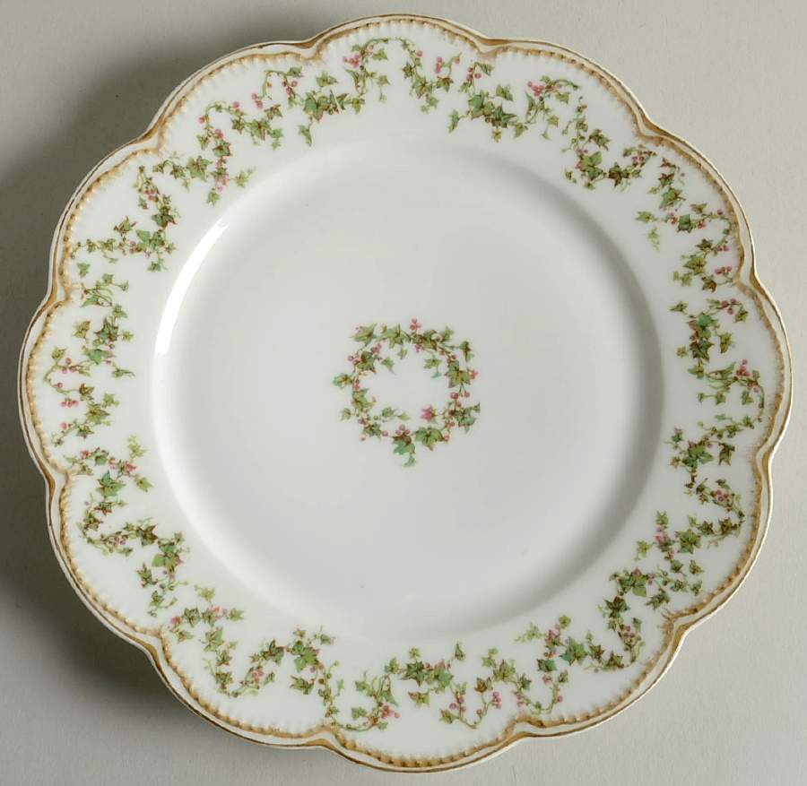 Schleiger 543 Luncheon Plate by Haviland-1