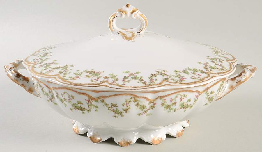 Schleiger 543 Round Covered Vegetable by Haviland-1