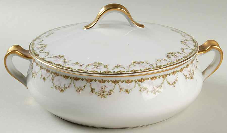 Schleiger 544 Round Covered Vegetable by Haviland-1