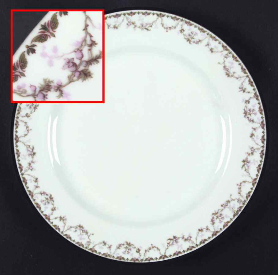 Schleiger 544a Dinner Plate by Haviland-1