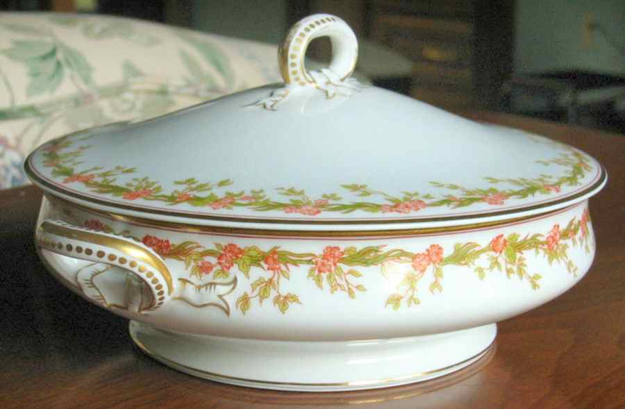 Schleiger 545a Round Covered Vegetable by Haviland-1