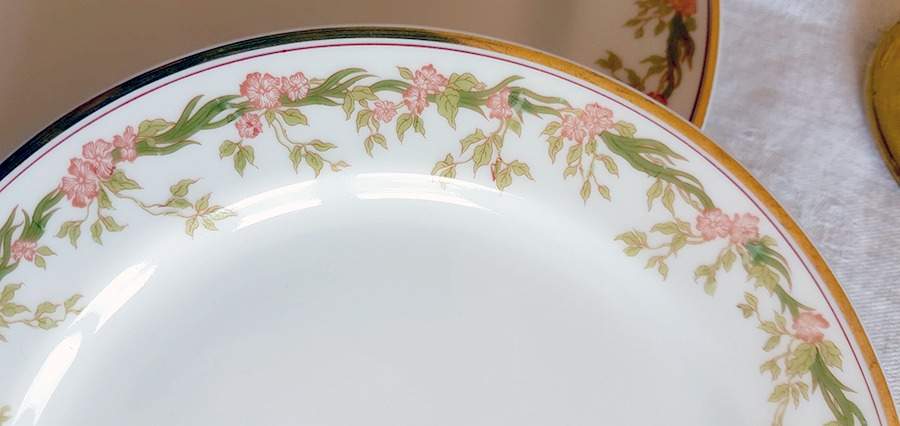 Schleiger 545a Dinner Plate by Haviland-1