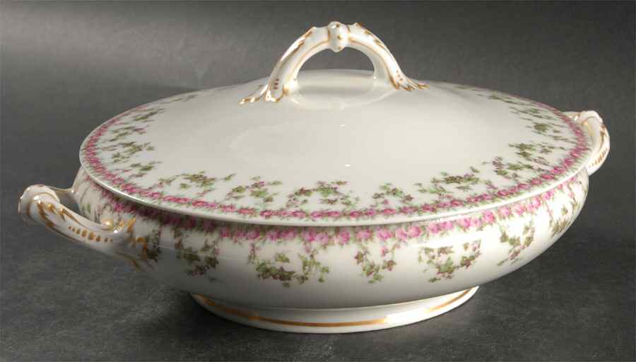 Schleiger 547 Round Covered Vegetable by Haviland-1