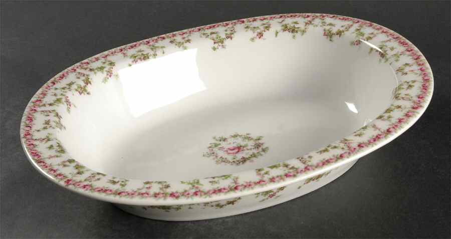 Schleiger 547 10" Oval Vegetable Bowl by Haviland-1