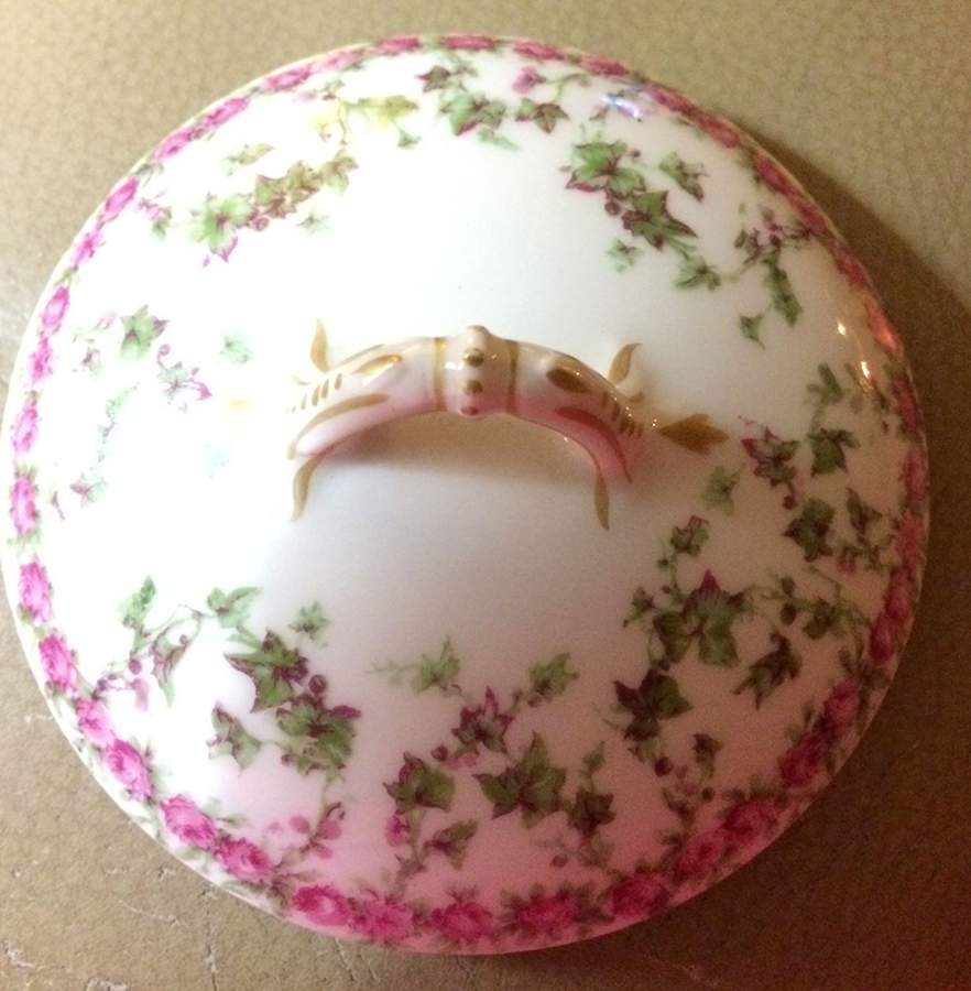 Schleiger 547 Lid for Sugar Bowl by Haviland-1