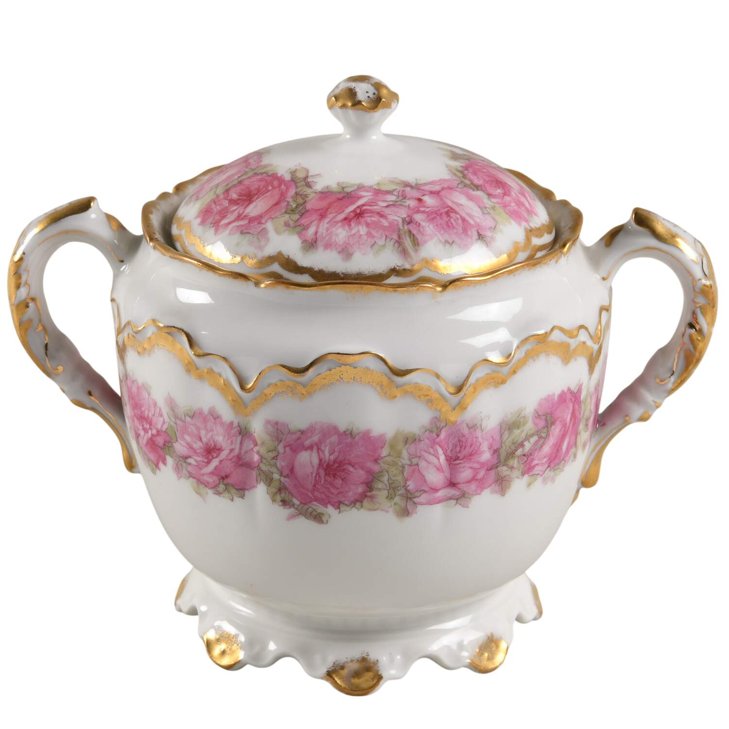 Schleiger 55 Sugar Bowl & Lid by Haviland-1