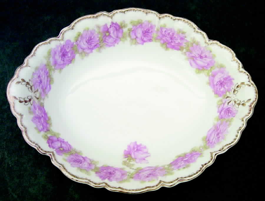 Schleiger 55 9" Oval Vegetable Bowl by Haviland-1