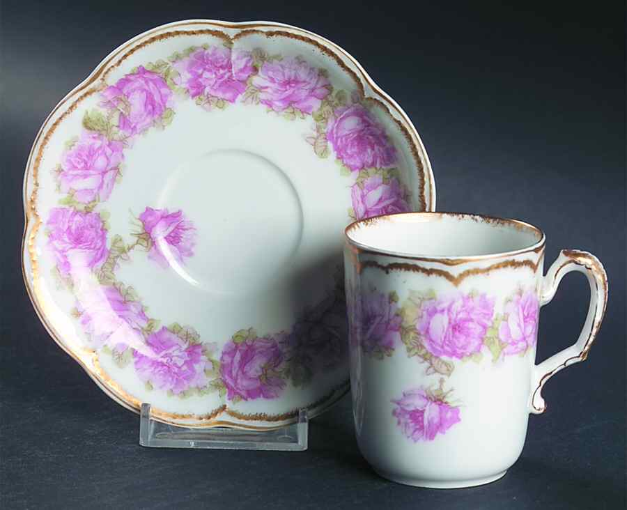 Schleiger 55 Chocolate Cup & Saucer Set by Haviland-1