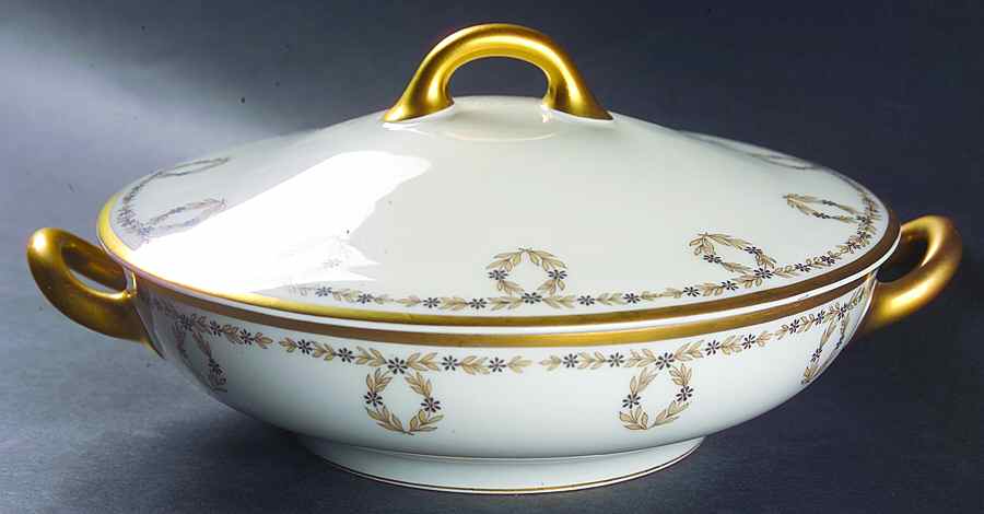 Schleiger 557 Round Covered Vegetable by Haviland-1