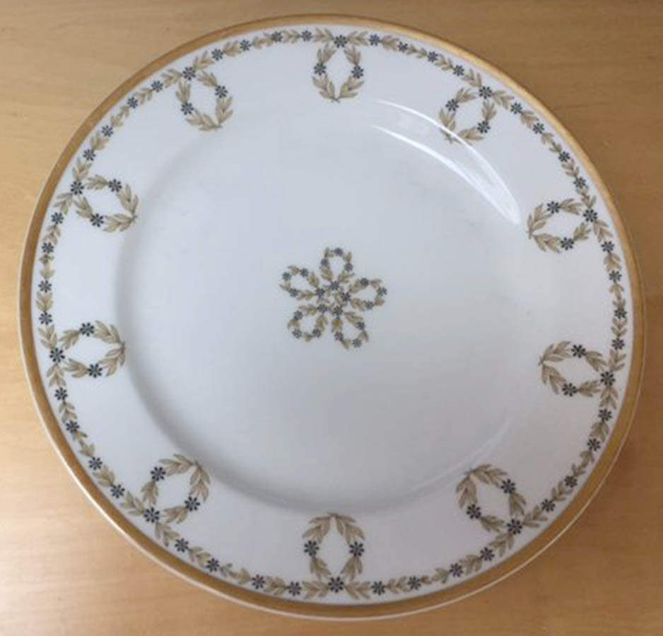 Schleiger 557 Luncheon Plate by Haviland-1