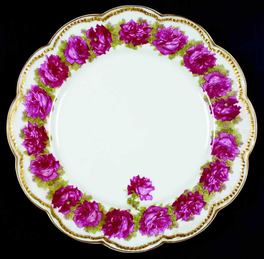 Schleiger 55D Dinner Plate by Haviland-1