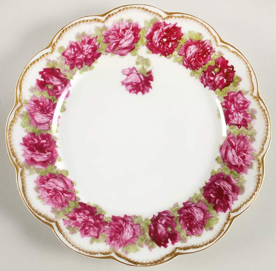 Schleiger 55D Luncheon Plate by Haviland-1