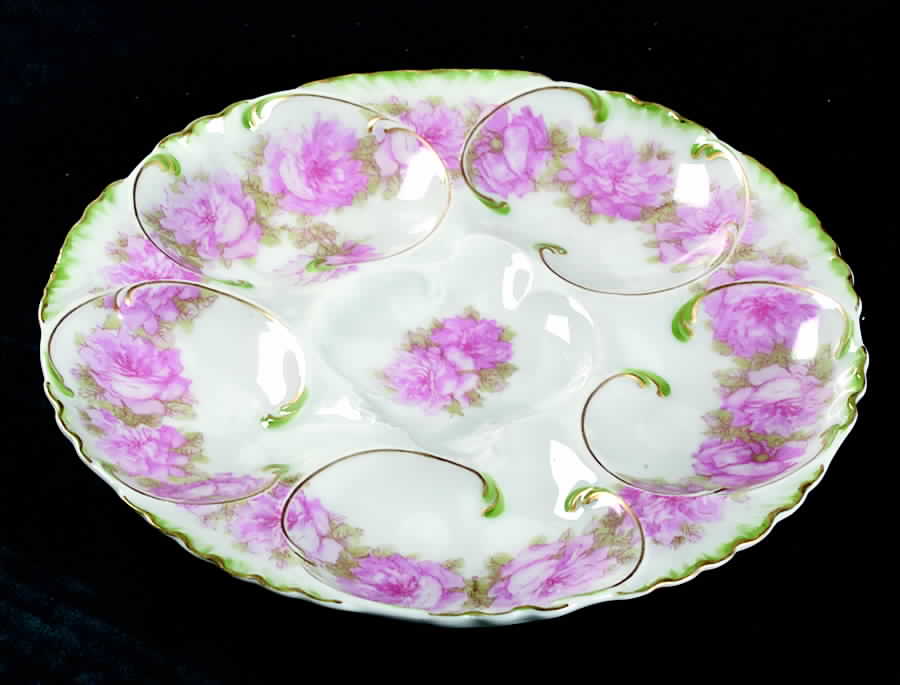 Schleiger 55G Oyster Plate by Haviland-1