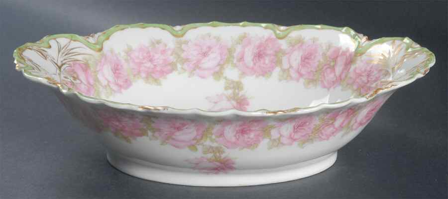 Schleiger 55G 10" Oval Vegetable Bowl by Haviland-1