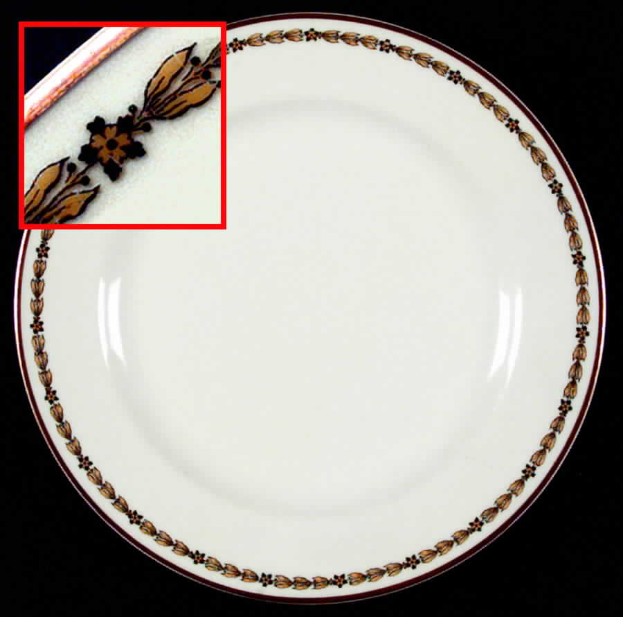 Schleiger 563 Luncheon Plate by Haviland-1