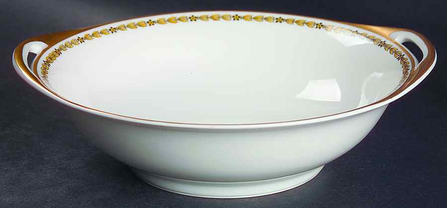 Schleiger 563 9" Round Vegetable Bowl by Haviland-1